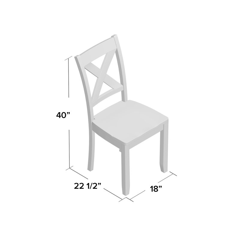 18.5'' H Solid Wood Side Chair
