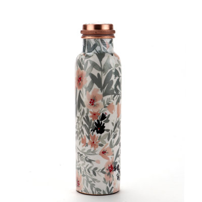 Perilla Home 34oz. Copper Water Bottle
