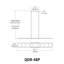 Quadra Kitchen Island Linear Pendant