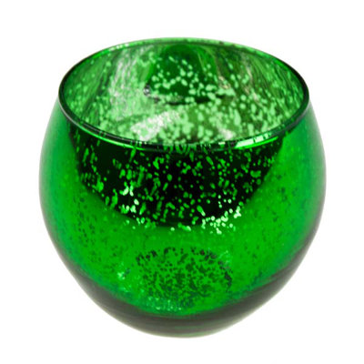 2 Piece Glass Tabletop Votive Holder Set