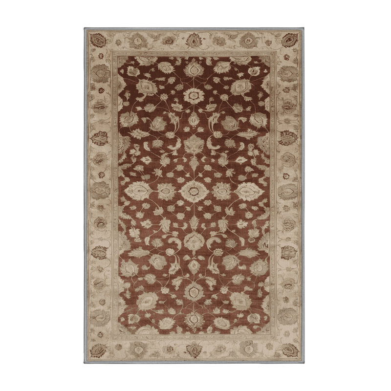 Tapis gris lavable à la machine, Rectangulaire 8 pi x 12 pi