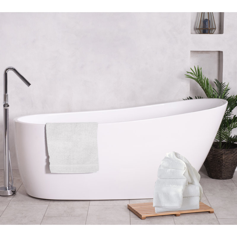 Capavella - A1HC Premium Bath Sheet Set Ultra Soft Quick Dry Super Absorbent Bath Sheet Set, Bright White
