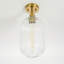 Glass Semi Flush Mount