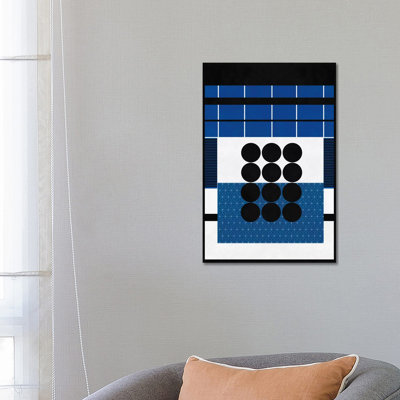 A Study In Geometry - Wrapped Canvas Print