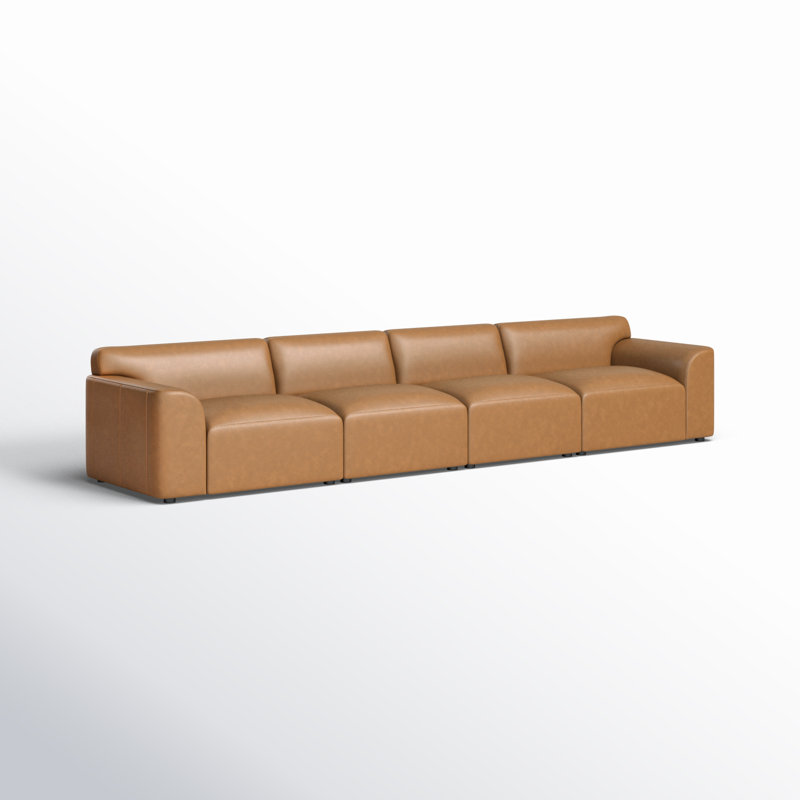 Morell Merseles 4 - Piece Genuine Leather Sofa
