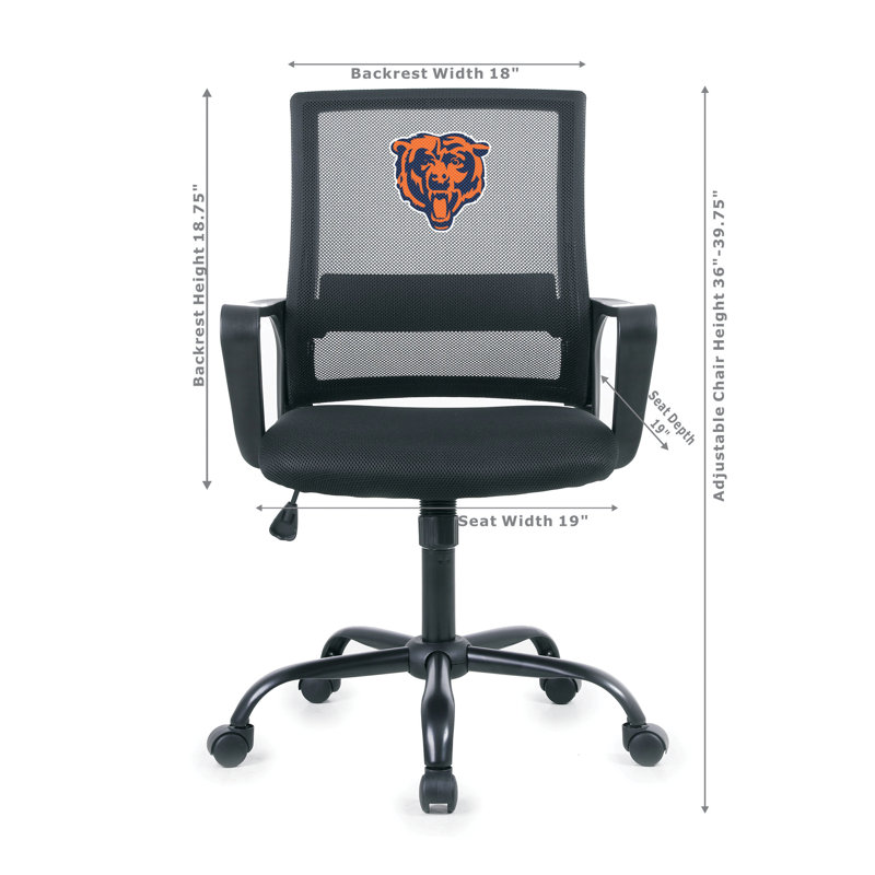 NFL Office Task Chair, Chicago Bears