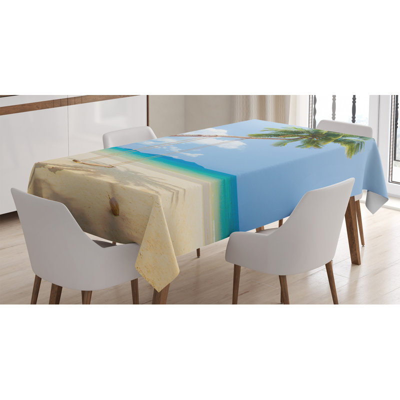 Ocean Tablecloth, 84" L x 60" W