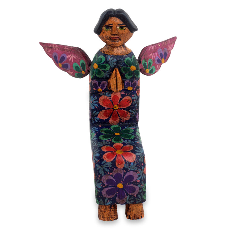 Figurine artisanale en pin