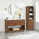 Harbin 55" Single Bath Vanity with White Grain Stone Top