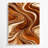 Digital Abstraction 11 Brown Canvas Wall Art-1947409020