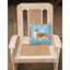 Coussin intérieur/extérieur en flocons d’hiver-32011172