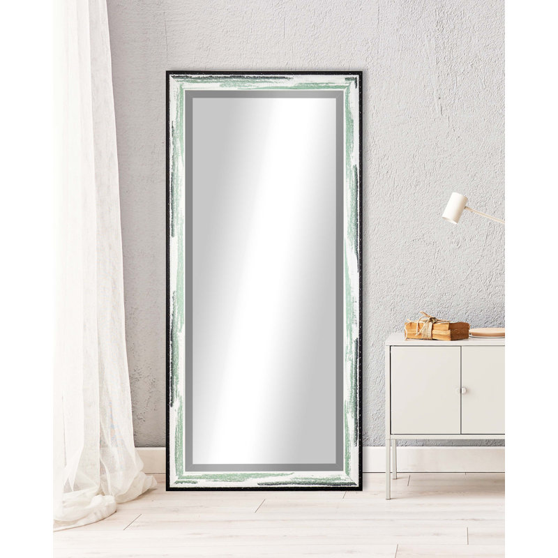 Miroir Ulrey, H 59,5 po x l 20,5 po, Écume de mer