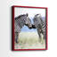 Affection africaine - reproduction encadrée de qualité supérieure - prête à être accrochée - aucun clou requis - aucun clou requis-676190651-676190653