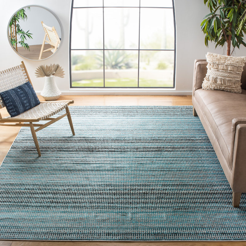 Cohn Performance Striped Rug, Rectangle 6' x 9'