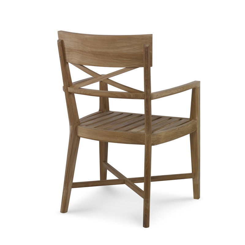 West Bay Outdoor Teak Dining Armchair