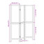 Alexzavier Solid Wood Accent Room Divider-1408287480-1408287476