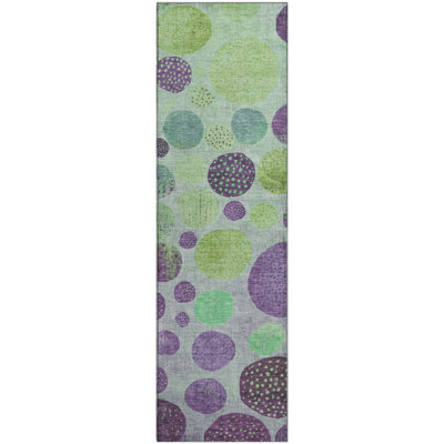 Premium Machine Washable Mayfield AMF1899 Geometric Rug