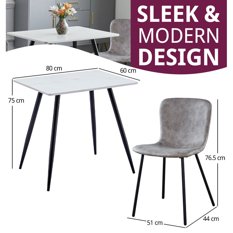 Mose 2 - Person Dining Set