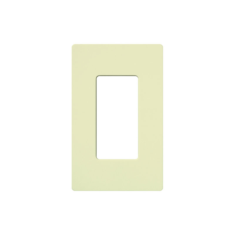 Plaque de recouvrement Lutron Claro, 1 plaque murale pour interrupteurs décoratifs