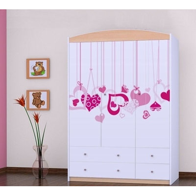 Clevenger 3 Door Wardrobe