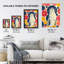 Seal Standing Portrait Circles Fun Cute Wall Art Print
