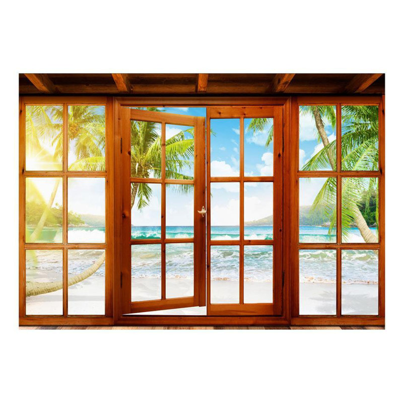 Murale Amylia Oceanfront View, L 57 po x L 41 po