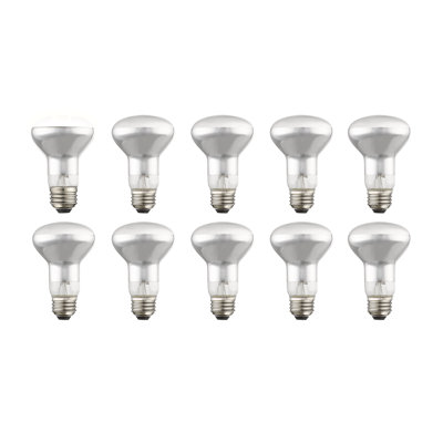 Mcswain 8 Watt (60 Watt Equivalent) R20 LED Dimmable Light Bulb Warm White E12/Candelabra