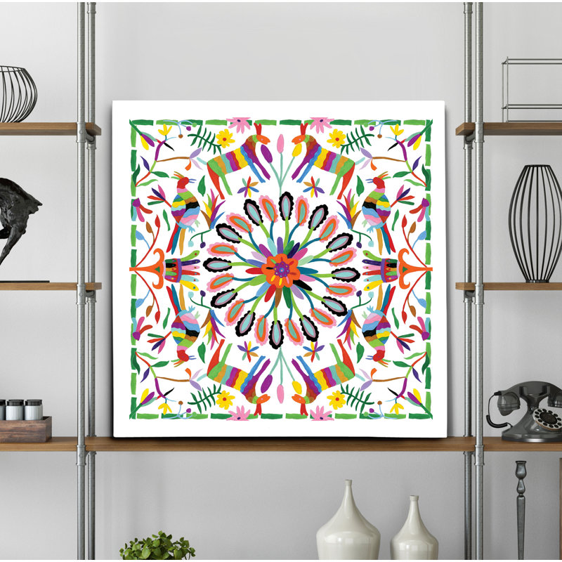 « hallucination ii », peinture, H 40 po x l 40 po x P 1,5 po, Toile tendue