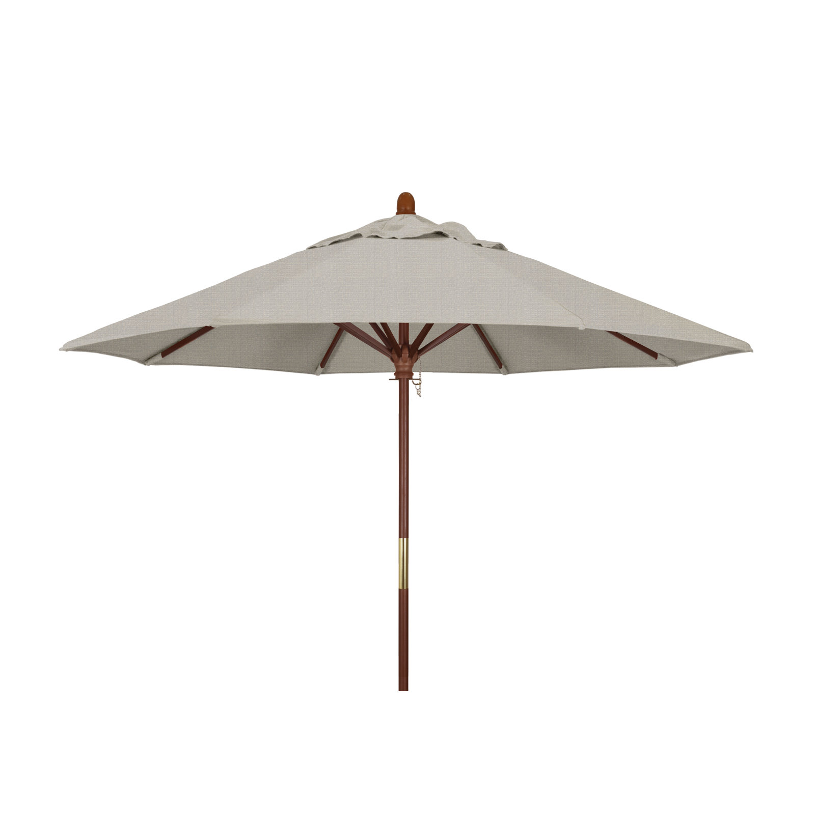 Manford 108'' Outdoor Umbrella, Woven Granite Performance