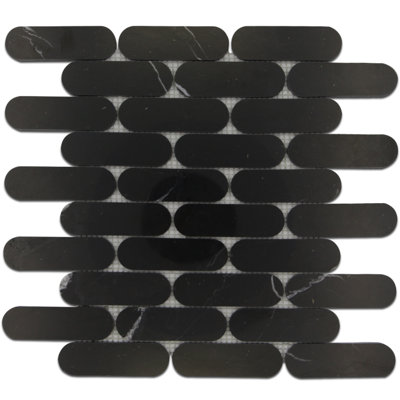 Eclipse Marble Mosaic Subway Tile