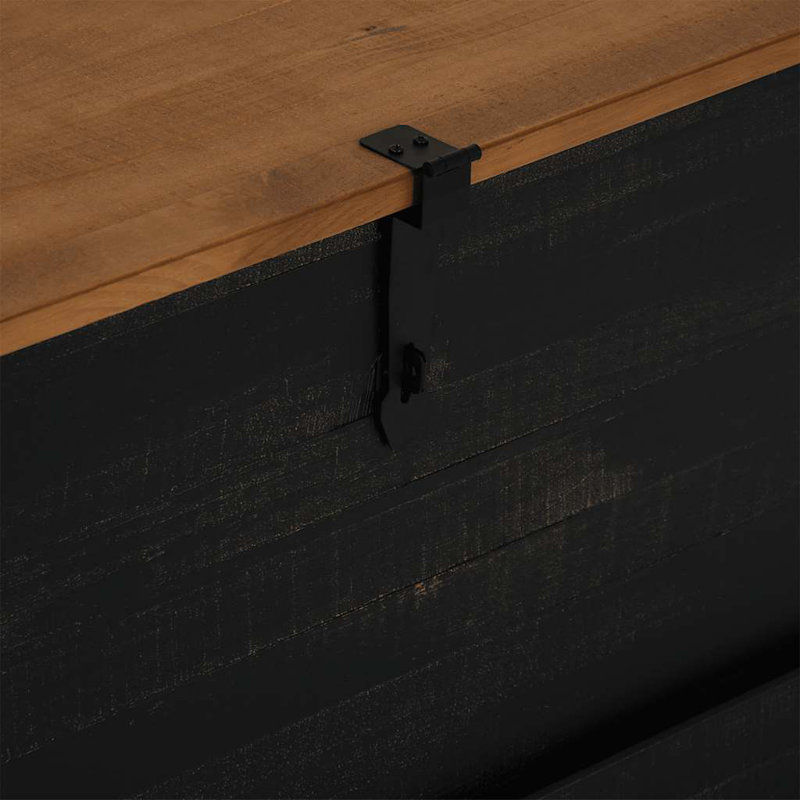 91cm W Chest of Drawers, Natural/Black