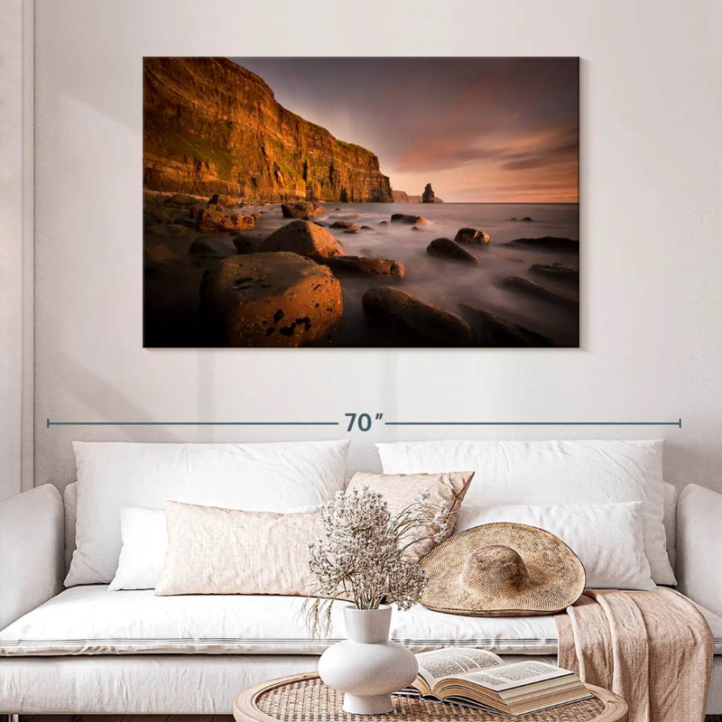 Nicci Misty Moher Cliffs, 32" H x 48" W