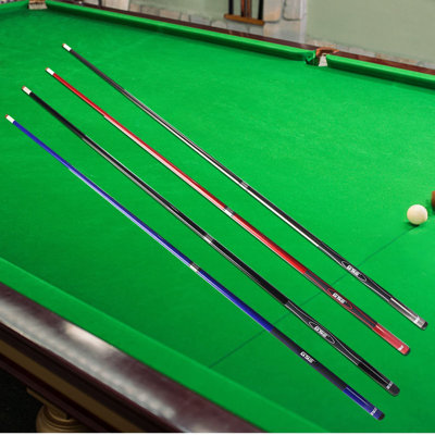 GSE Set of 4 Fibreglass Graphite Composite Billiard Pool Cue Sticks for Men/Women, House or Commercial/Bar Use