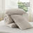 Best Seller Bedsure Cotton Fabric With Microfiber Inner Fill Comforter Set, 143TC-106246655-106246647