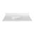 43'' Bathroom Vanity Top with Sink and Faucet Holes-100150918