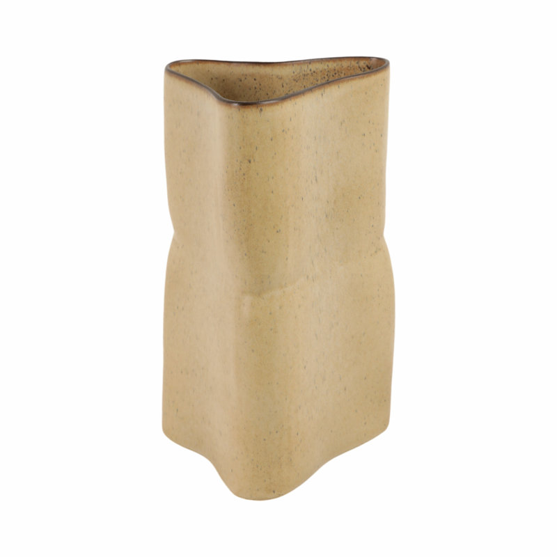 Vase de table Modern Modern, H 11,5 po x l 6,5 po x P 6,5 po