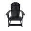 Chaise berçante d'extérieur en poly-87654869