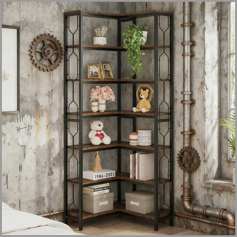 Bibliothèque murale flottante Rack
