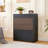Extendable & Rotating Shoe Cabinet With 1 Drawer, 90-Degree Corner Cabinet