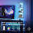 29.99''H 4-Tier Wall Shelf with RGB Lights-387884577