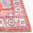 Wassay Cotton/Chenille Machine Washable Southwestern Rug in Rust/Blue-4884102