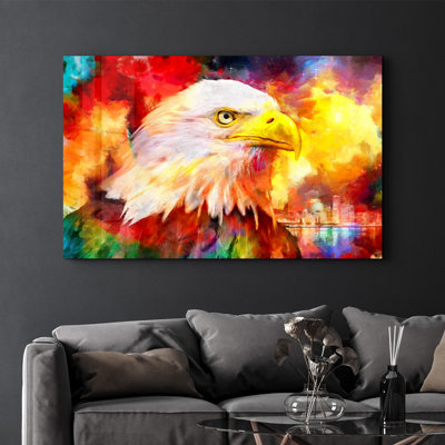 Élégante peinture murale en verre trempé de 13,8 po x 21,7 po | 100% verre trempé, épaisseur: 0,16 pouce | Imprimé UV pour des couleurs éclatantes | Parfait pour la décoration intérieure, le salon et les espaces de bureau