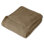 Couverture 100% coton, conception tissée pied-de-poule grand luxe