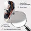 Ducksworth Rosegold Black Transcendant Complexity I - horloge abstraite asymétrique en métal, impression d'horloge murale cylindrique moderne-1287098270