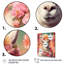 Lama harmonie II sur toile-1085049384-1085049389
