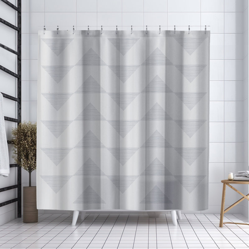 Rideau de douche Coco, Gris