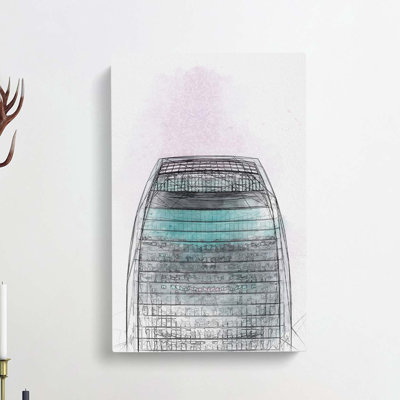 Sketching The Architecture Vol.49 - Wrapped Canvas