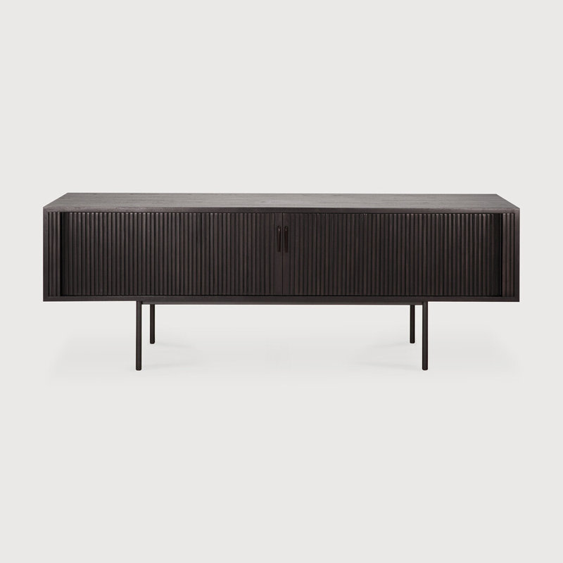 Roller Max Solid Wood TV Stand
