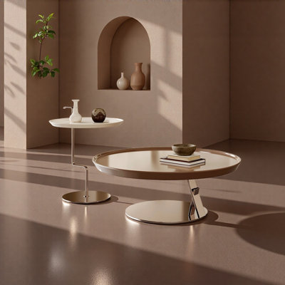 Table basse de style moderne et minimaliste