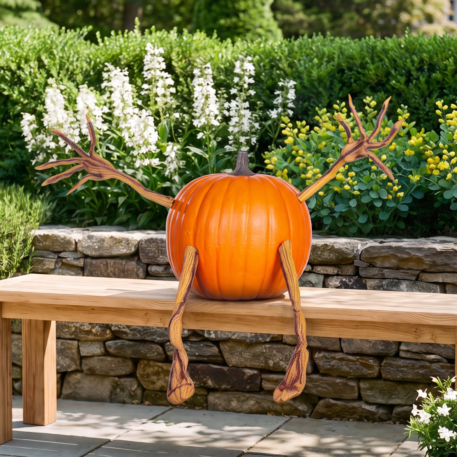 4-Piece Posable Pumpkin Vine Arms and Legs Set